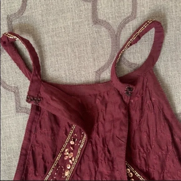 STUNNING RARE Free People Sassy Glam! Sequin Open Back Flying High Mini Dress - Picture 9 of 16